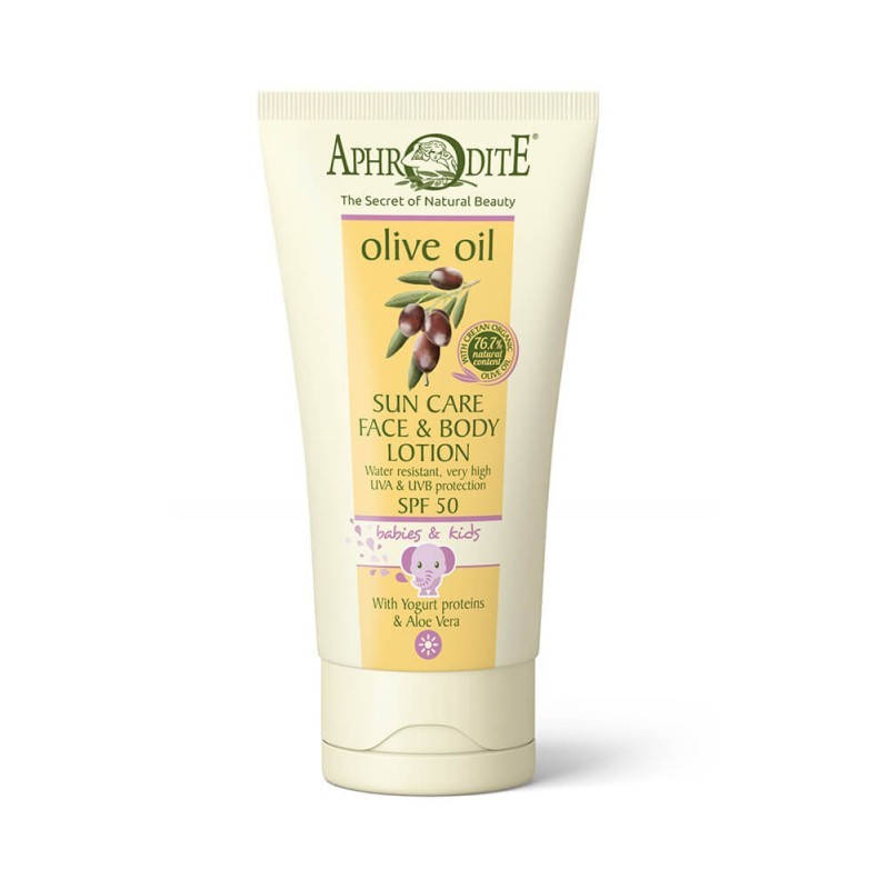 APHRODITE Sun Care Face & Body Lotion For Babies & Kids SPF 50