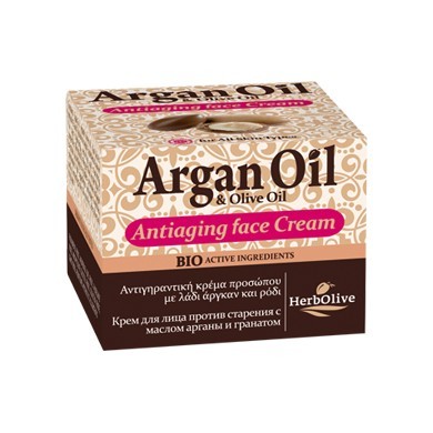 Argan Oil Αντιγηραντική Κρέμα Προσώπου Για ‘Ολους Τους Τύπους