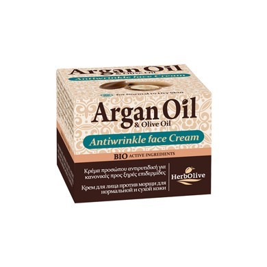 Argan Oil Κρέμα Προσώπου Αντιρυτιδική Για Κανονικό – Ξηρό Δέρμα