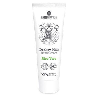 Fresh Secrets Hand Cream Donkey Milk & Aloe Vera