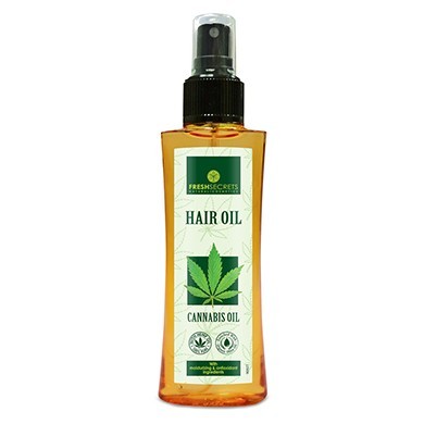 Fresh Secrets Hair Oil With Cannabis