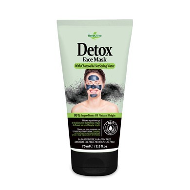 Herbolive Detox маска для лица с активированным углём