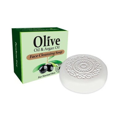 Herbolive Face Cleansing Soap With Olive Oil & Argan Oil