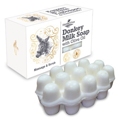 Herbolive Massage Soap with Donkey Milk