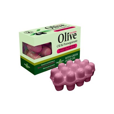 Herbolive Massage Soap With Pomegranate