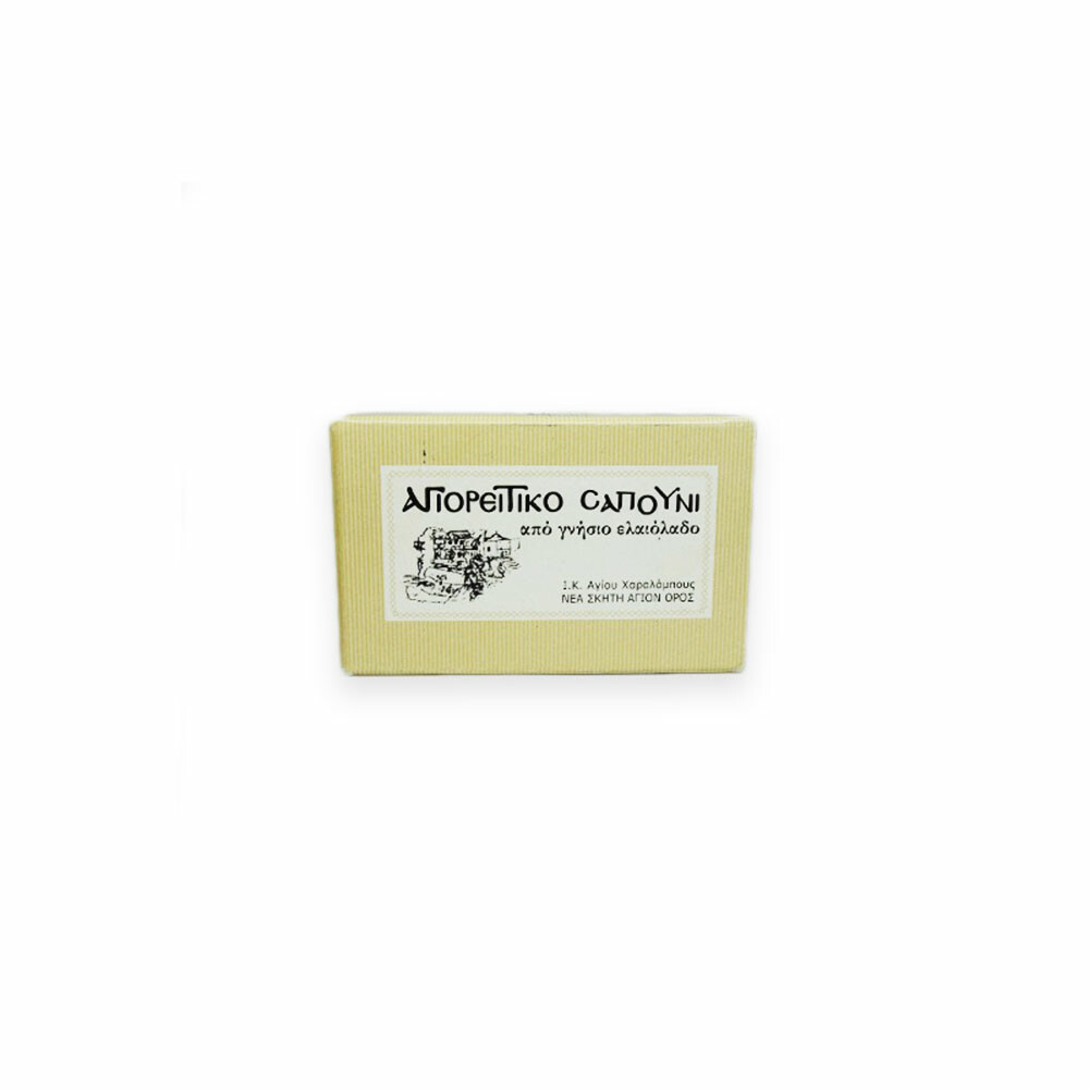 Mount Athos soap from original olive oil Pelargonium