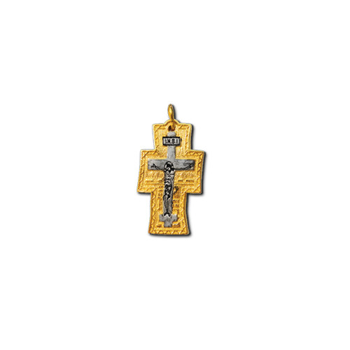 Silver and Gold Cross
