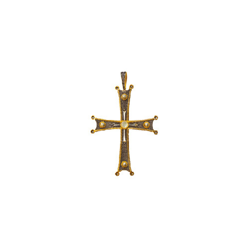 Silver pectoral cross