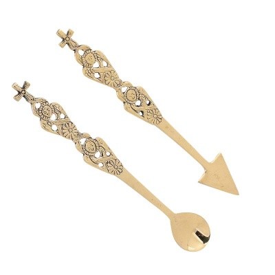 Gold Plated Tongs